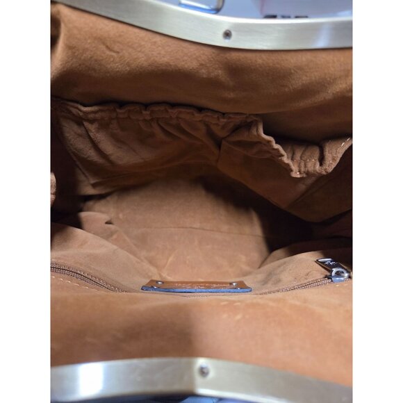 Patricia Nash Animal Abstract 10th Anniversary Edition Leather Crossbody Bag - Picture 10 of 16